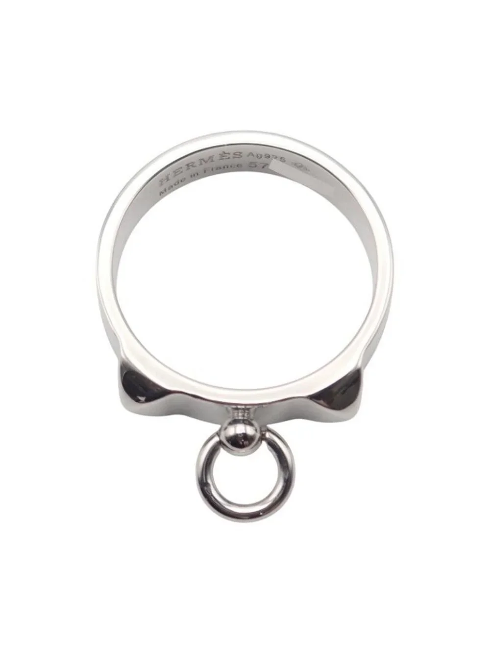 Hermes Collier de Chien PM Actual Ring Included 925 Sterling Silver